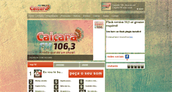 Desktop Screenshot of caicarafm.com.br